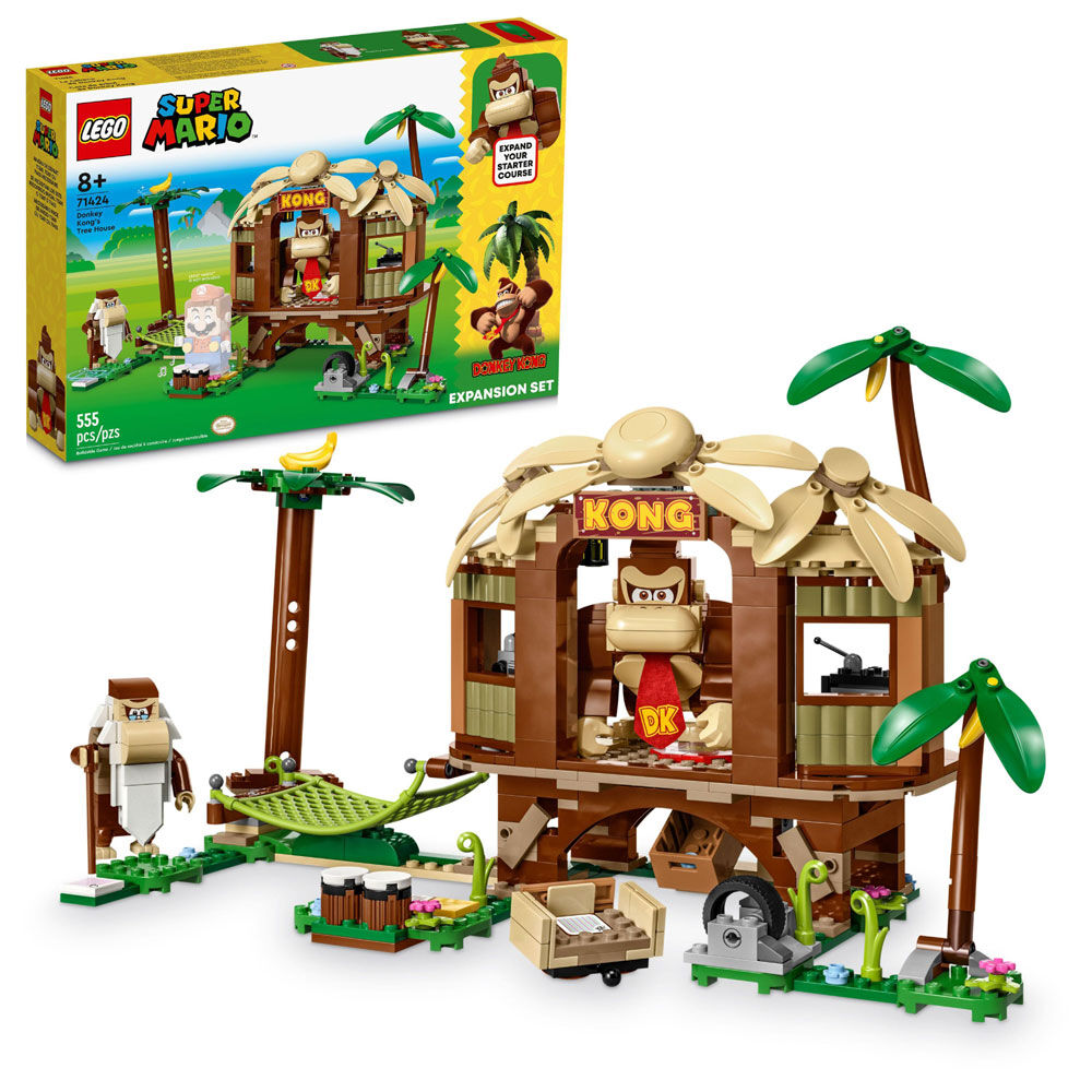 Ensemble d'extension La cabane de Donkey Kong (555 pcs)-LEGO-Boutique LeoLudo