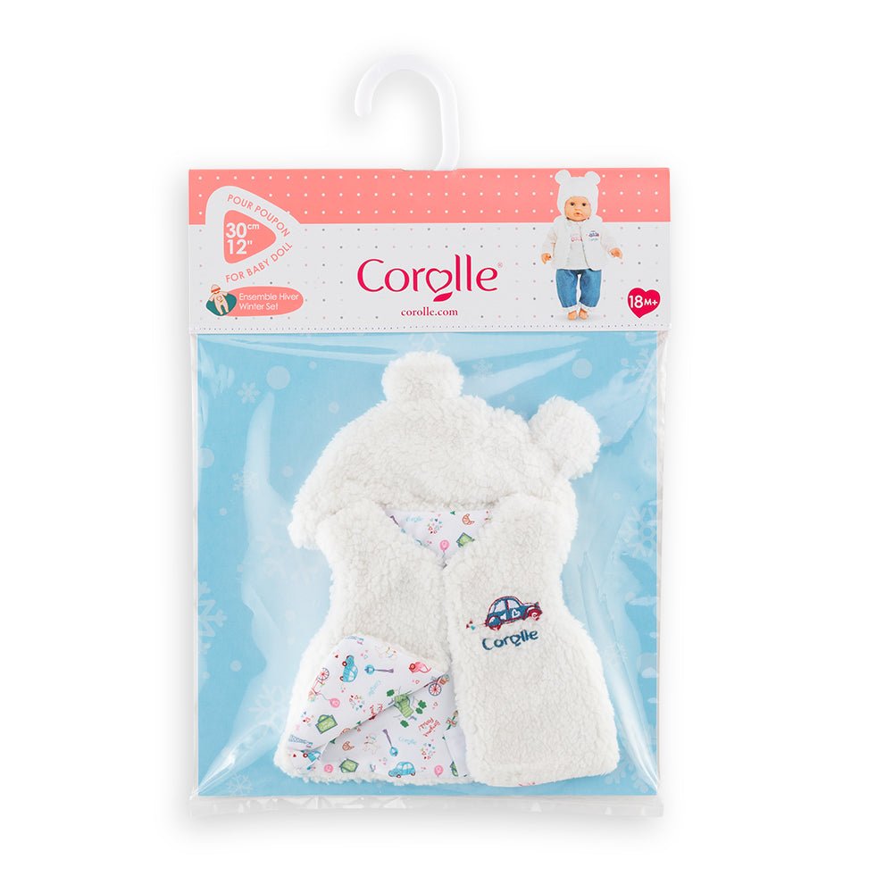 Ensemble d'hiver Week-end à Paris pour poupée 30 cm -Accessoires poupée- Boutique LeoLudo-Corolle