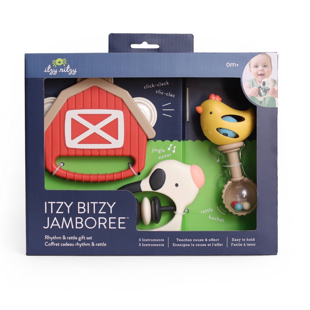 Ensemble d'instruments de musique Itzy Bitzy Jamboree -Jouets d'éveil- Boutique LeoLudo-Itzy Ritzy Canada