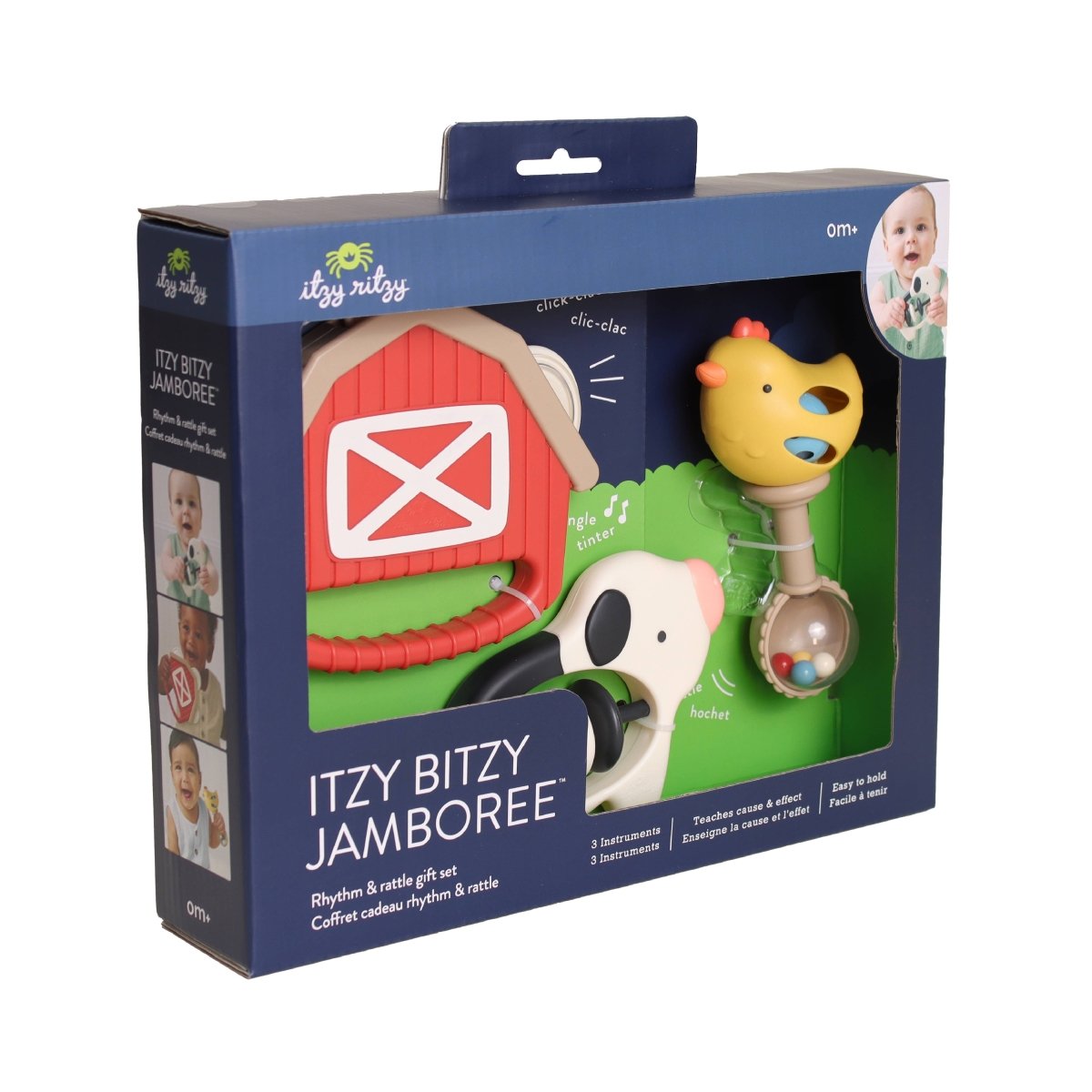 Ensemble d'instruments de musique Itzy Bitzy Jamboree -Jouets d'éveil- Boutique LeoLudo-Itzy Ritzy Canada