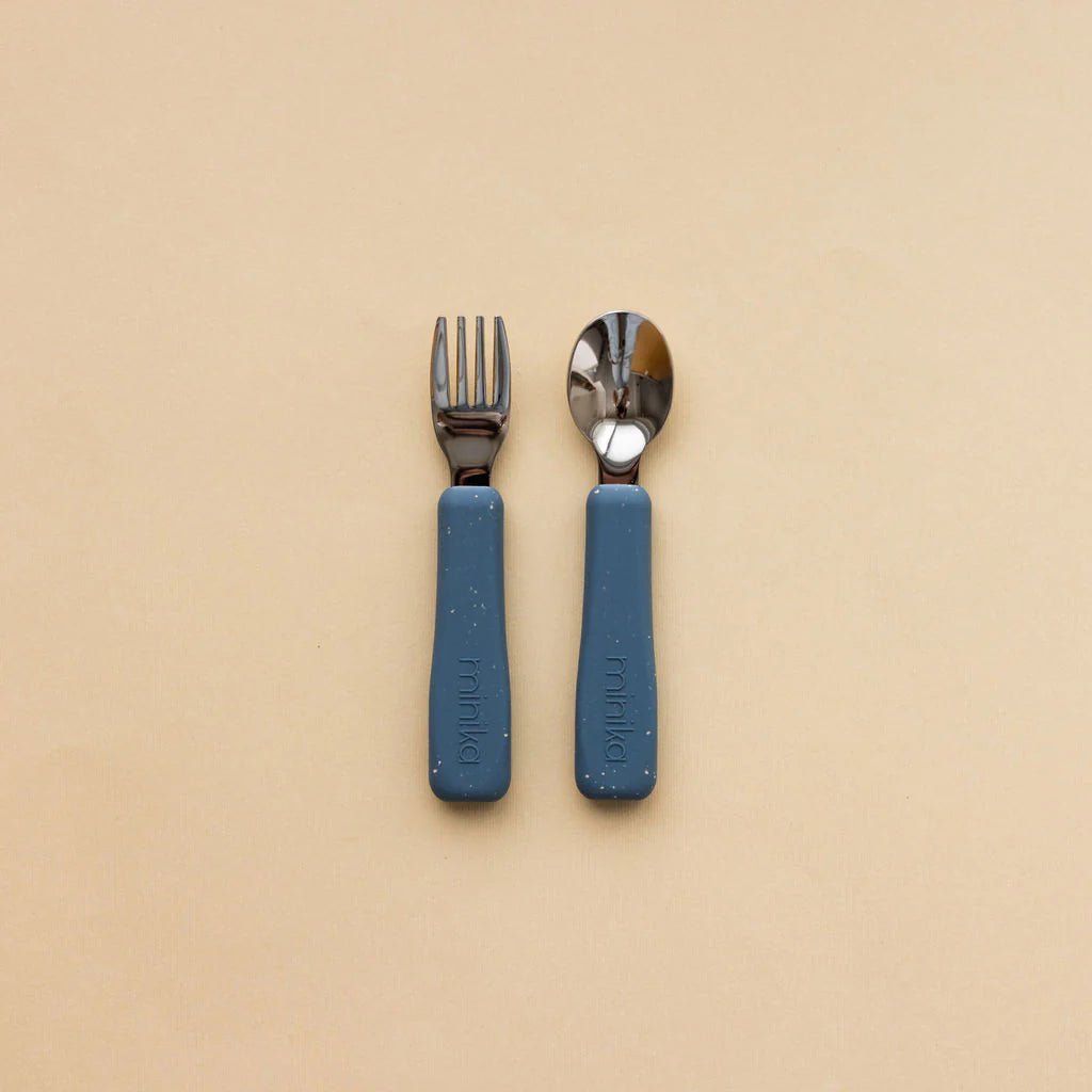 Ensemble d'ustensiles en acier inoxydable - Alimentation & repas - Boutique LeoLudo - Minika