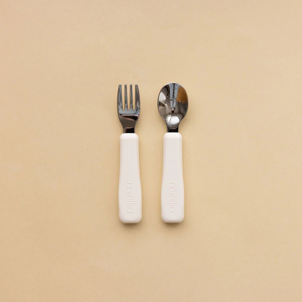 Ensemble d'ustensiles en acier inoxydable - Alimentation & repas - Boutique LeoLudo - Minika