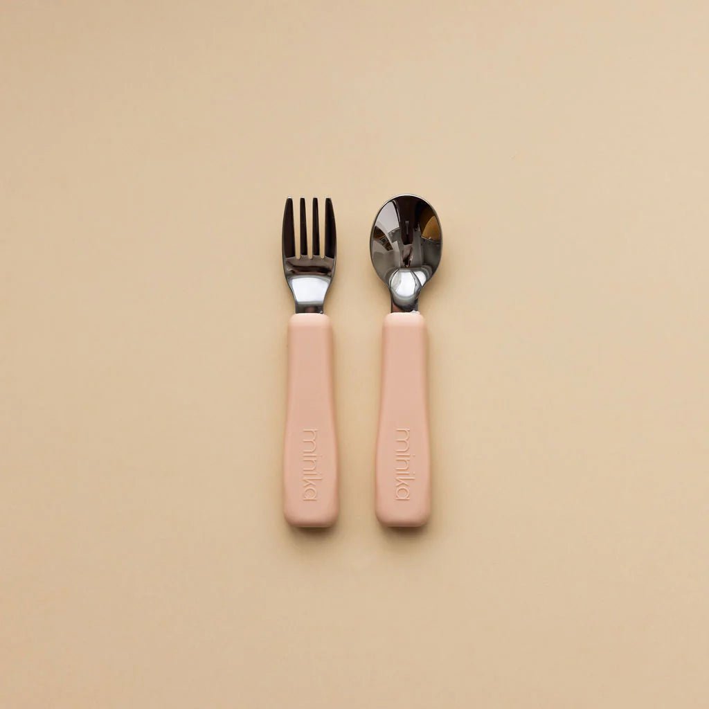 Ensemble d'ustensiles en acier inoxydable - Alimentation & repas - Boutique LeoLudo - Minika