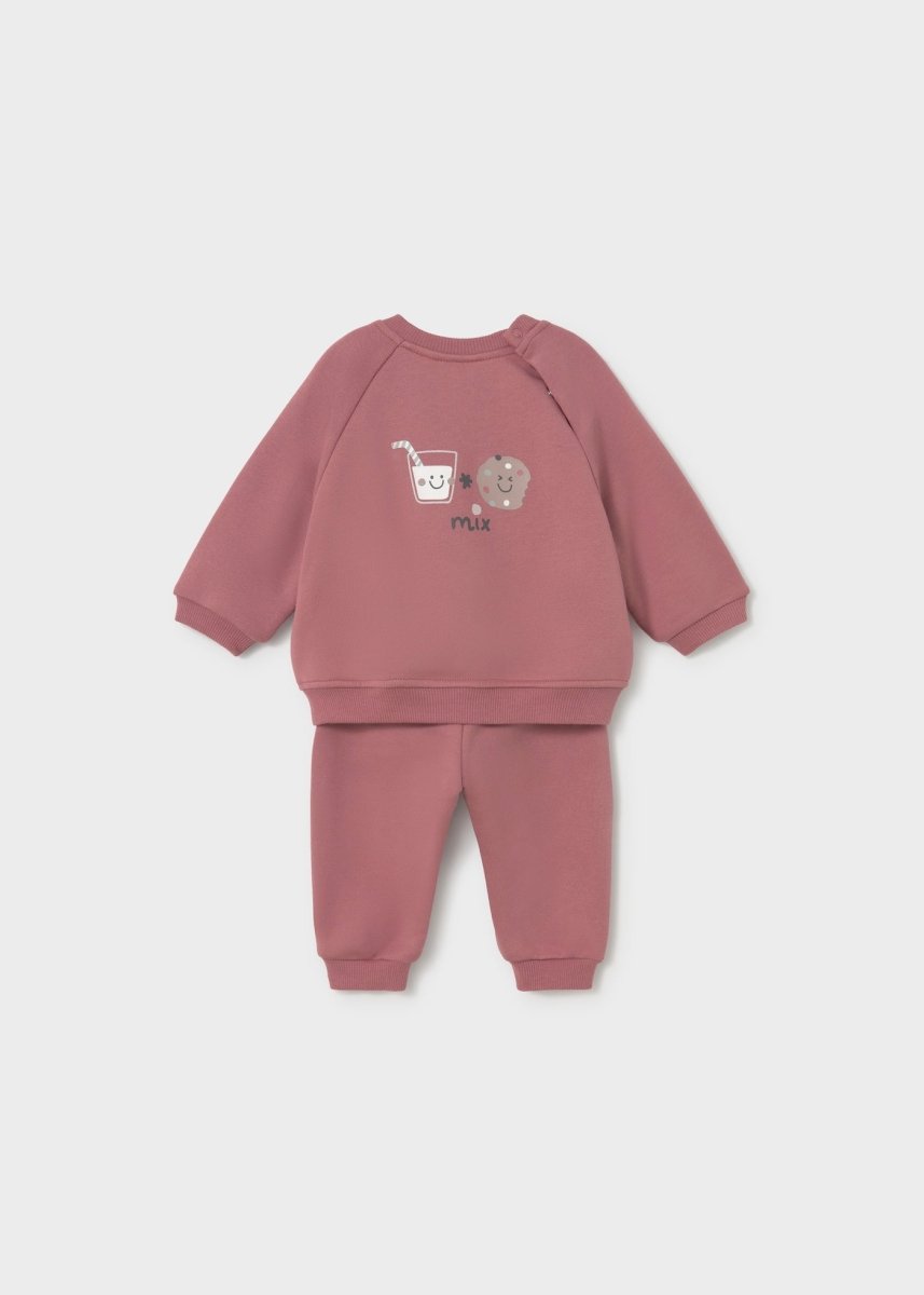 Ensemble en coton 2 pièces – Rose ancien -Vêtements- Boutique LeoLudo-Mayoral