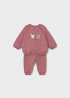 Ensemble en coton 2 pièces – Rose ancien -Vêtements- Boutique LeoLudo-Mayoral
