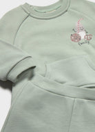 Ensemble en coton 2 pièces – Vert Sauge -Vêtements- Boutique LeoLudo-Mayoral