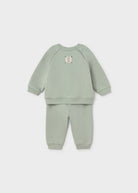 Ensemble en coton 2 pièces – Vert Sauge -Vêtements- Boutique LeoLudo-Mayoral