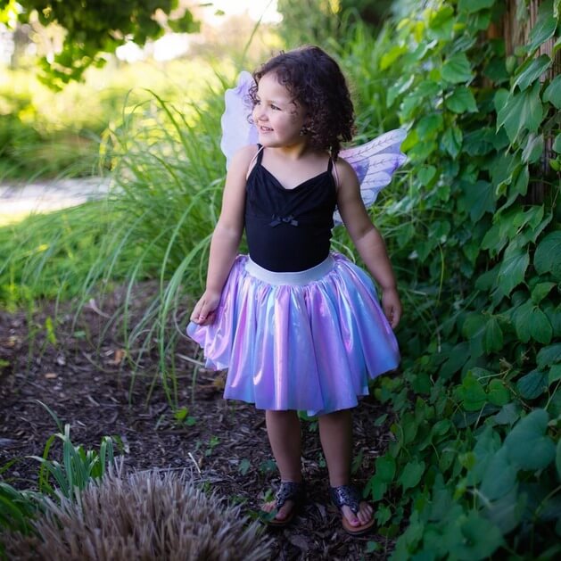 Ensemble jupe et ailes licorne pastel (4 - 6 ans) - Costumes - Boutique LeoLudo - Great Pretenders