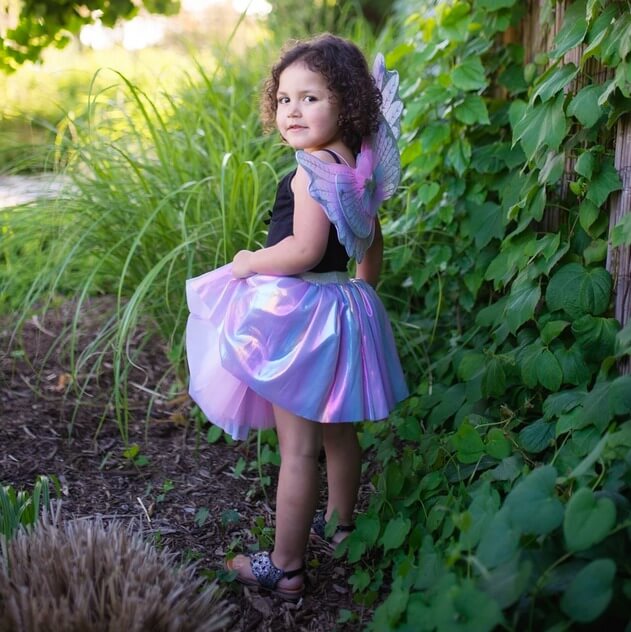 Ensemble jupe et ailes licorne pastel (4 - 6 ans) - Costumes - Boutique LeoLudo - Great Pretenders