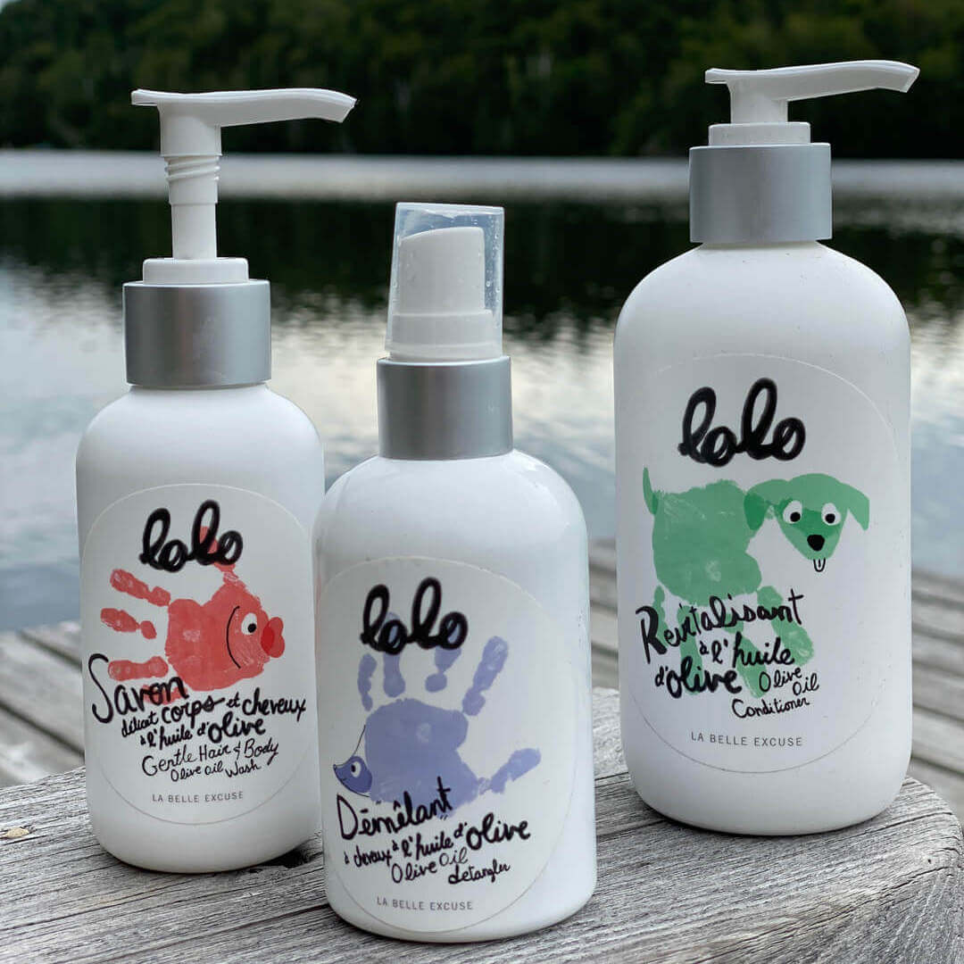Ensemble Lolo - Soins pour cheveux - Soins et hygiène - Boutique LeoLudo - lolo et moi