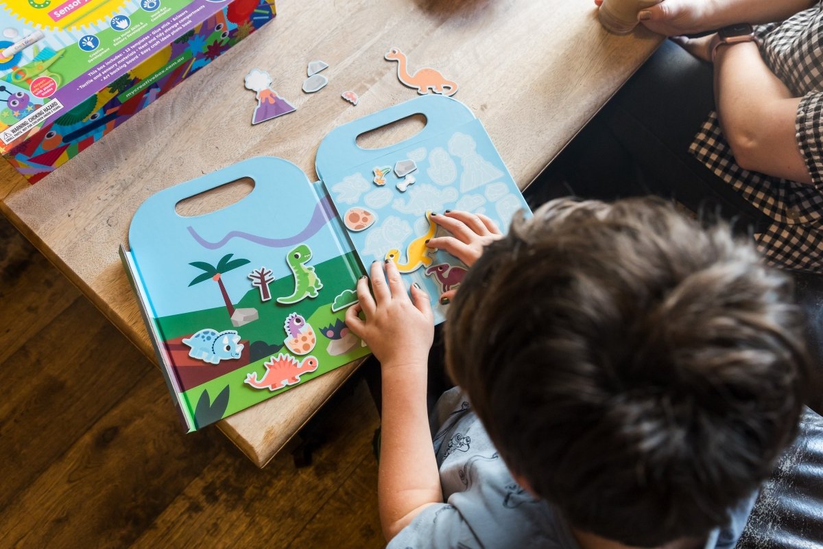 Ensemble magnétique – Dinosaures -Art & bricolage- Boutique LeoLudo-Connetix
