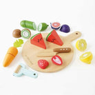 Ensemble planche à découper & aliments à trancher - Jouets d'imitation - Boutique LeoLudo - Le Toy Van