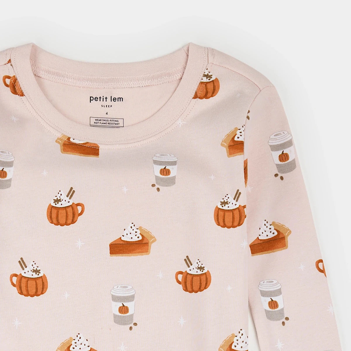 Ensemble pyjama 2 pièces Rose Pâle -Vêtements- Boutique LeoLudo-Petit Lem