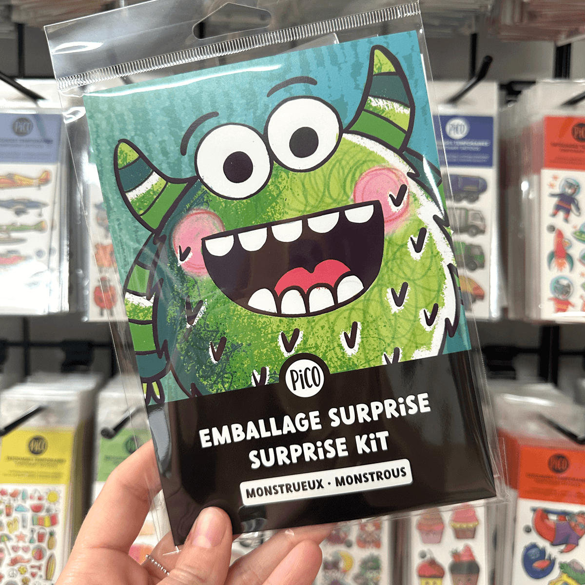 Ensemble surprise - Monstrueux - Art & bricolage - Boutique LeoLudo - PiCO