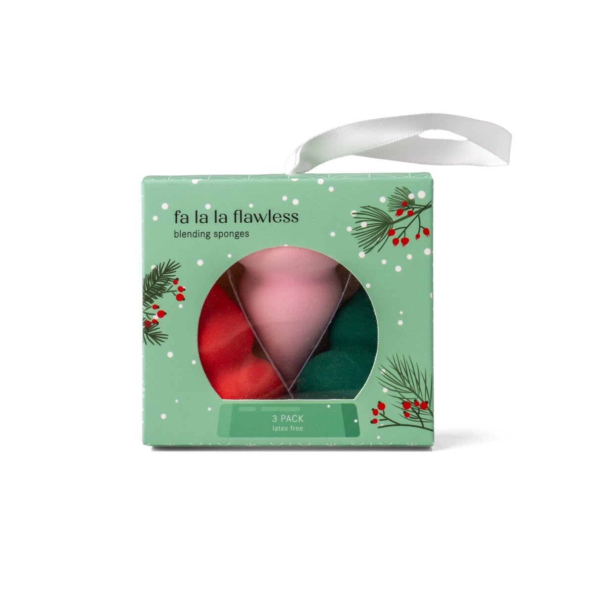 Éponges à maquillage - Édition des Fêtes (3 mcx) -Art & bricolage- Boutique LeoLudo-Canadian Gift Concept