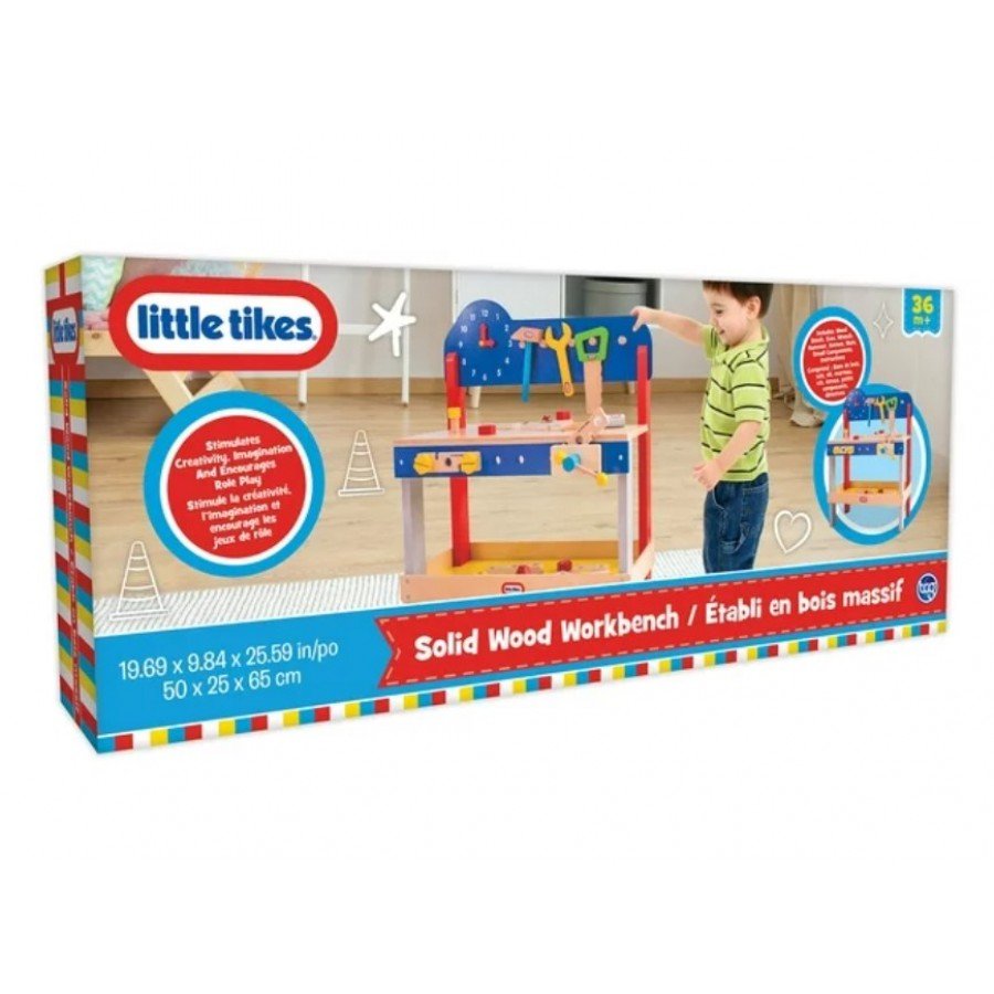 Établi en bois (30 pcs) - Jouets d'imitation - Boutique LeoLudo - Little Tikes