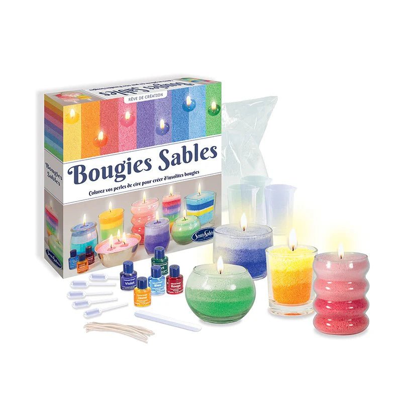 Fabrication de bougies - Jouets de bain - Boutique LeoLudo - SentoSphere