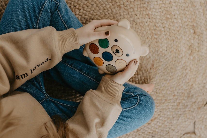 FeeliePod l'ourson apaisant - FeeliePod -Jouets sensoriels- Boutique LeoLudo-FeeliePod