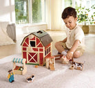 Ferme en bois – Ensemble de jeu Happy Farm - Ensembles de jeu - Boutique LeoLudo - Hape
