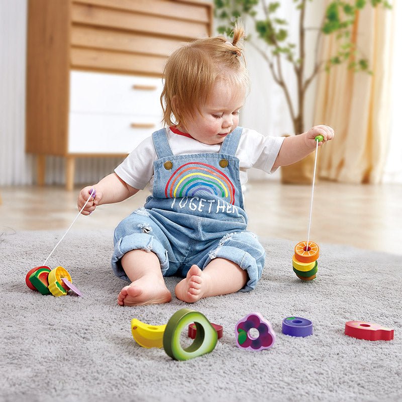 Festin de fruits de chenille - Jeux de motricité fine - Boutique LeoLudo - Hape