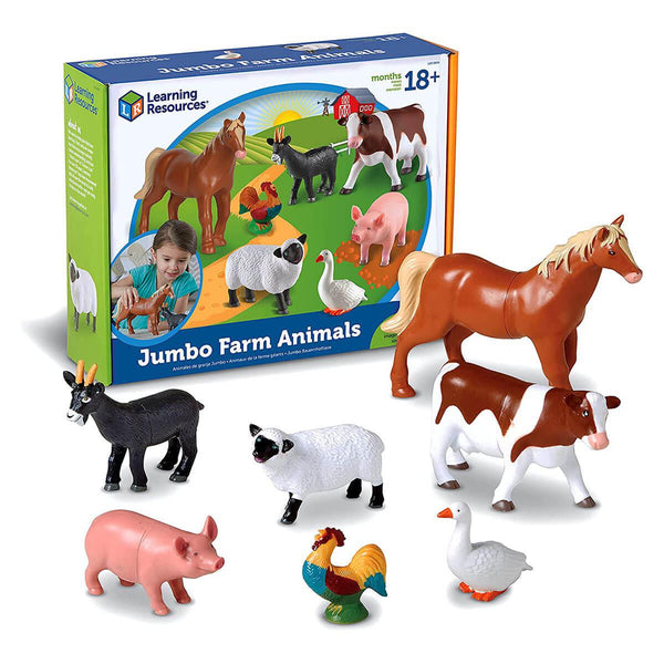 Generic 6 figurines d'animaux de ferme réalistes - Cadeau éducatif