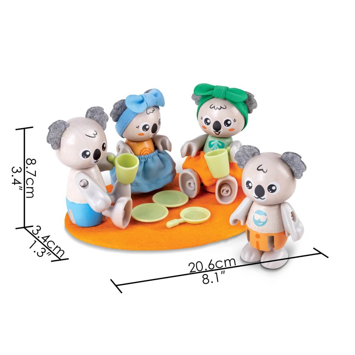 Figurines de la famille koala - Figurines - Boutique LeoLudo - Hape