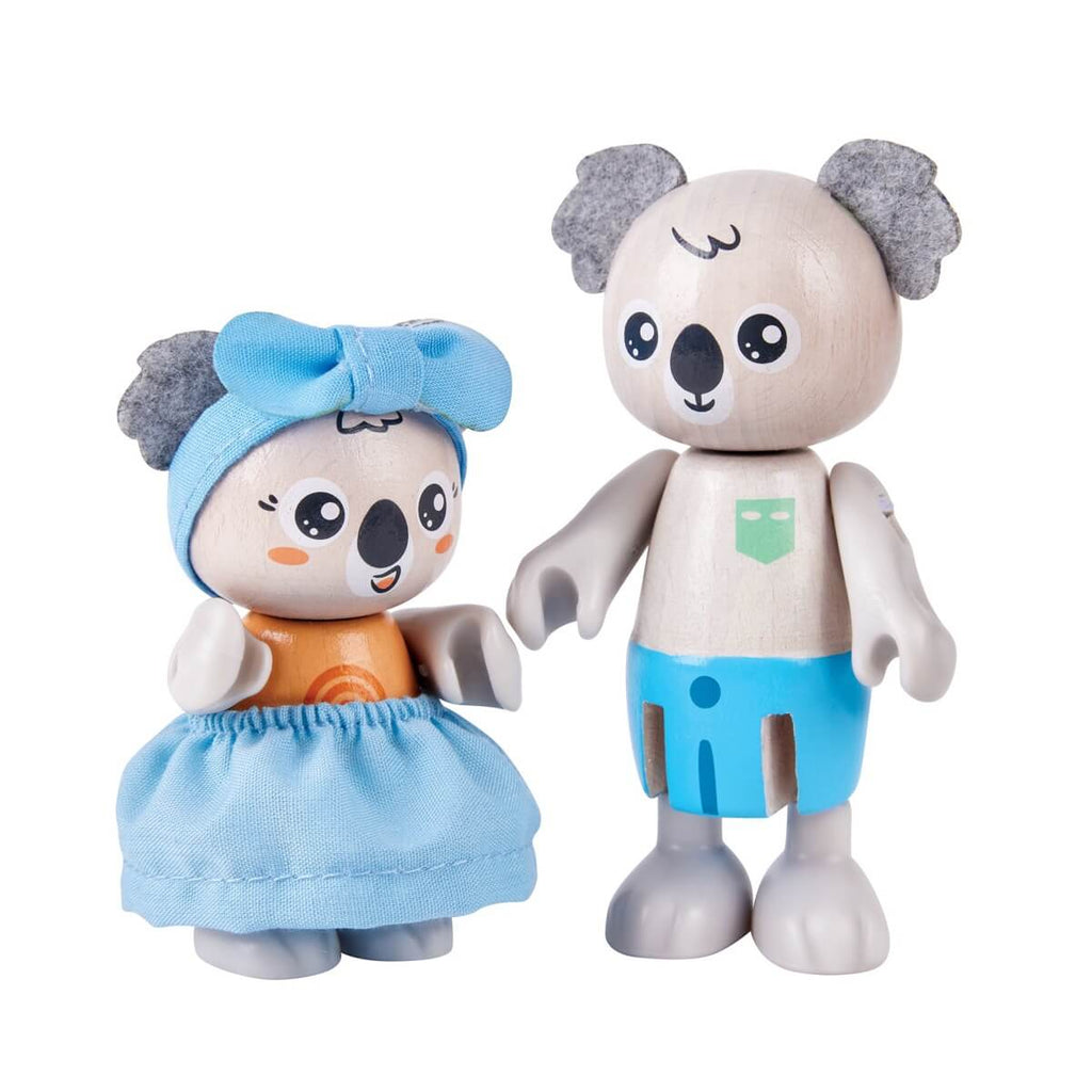 Figurines de la famille koala-Hape-Boutique LeoLudo