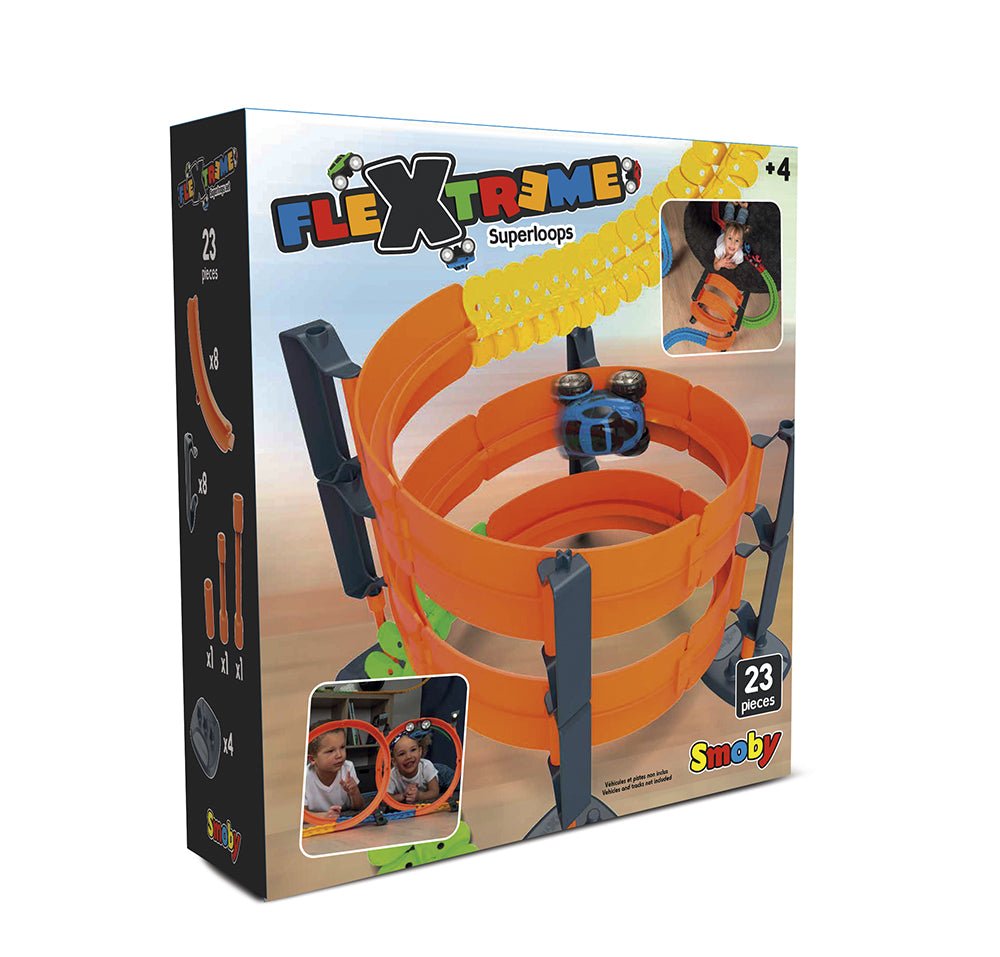 Flextreme - Extension Super Loops (23 pcs) - Jeux d'assemblage - Boutique LeoLudo - Smoby