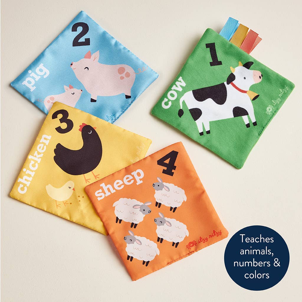 Foulards sensoriels bébé – Itzy Sensory Scarves™ - Jouets d'éveil - Boutique LeoLudo - Itzy Ritzy Canada