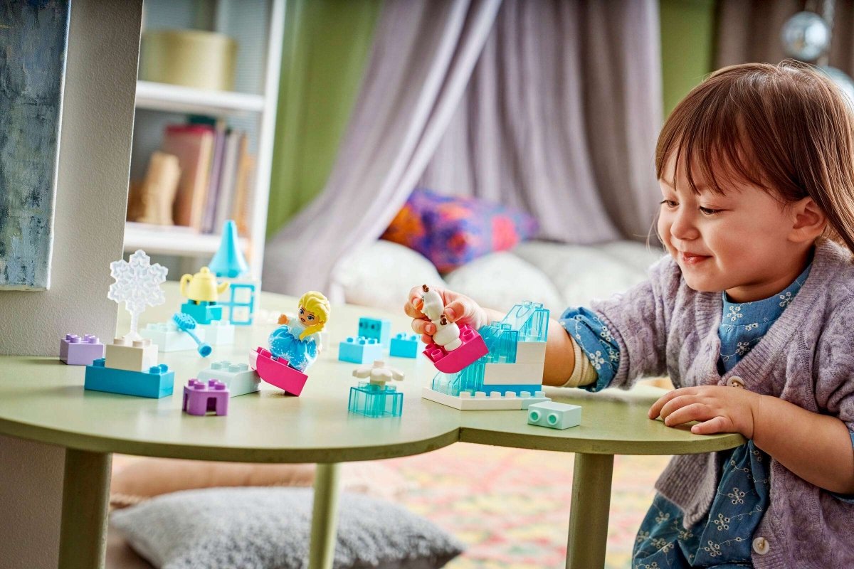 Frozen - Boîte créative avec Elsa et Olaf (37 pcs.) – LEGO® DUPLO® -Ensembles de jeu- Boutique LeoLudo-LEGO