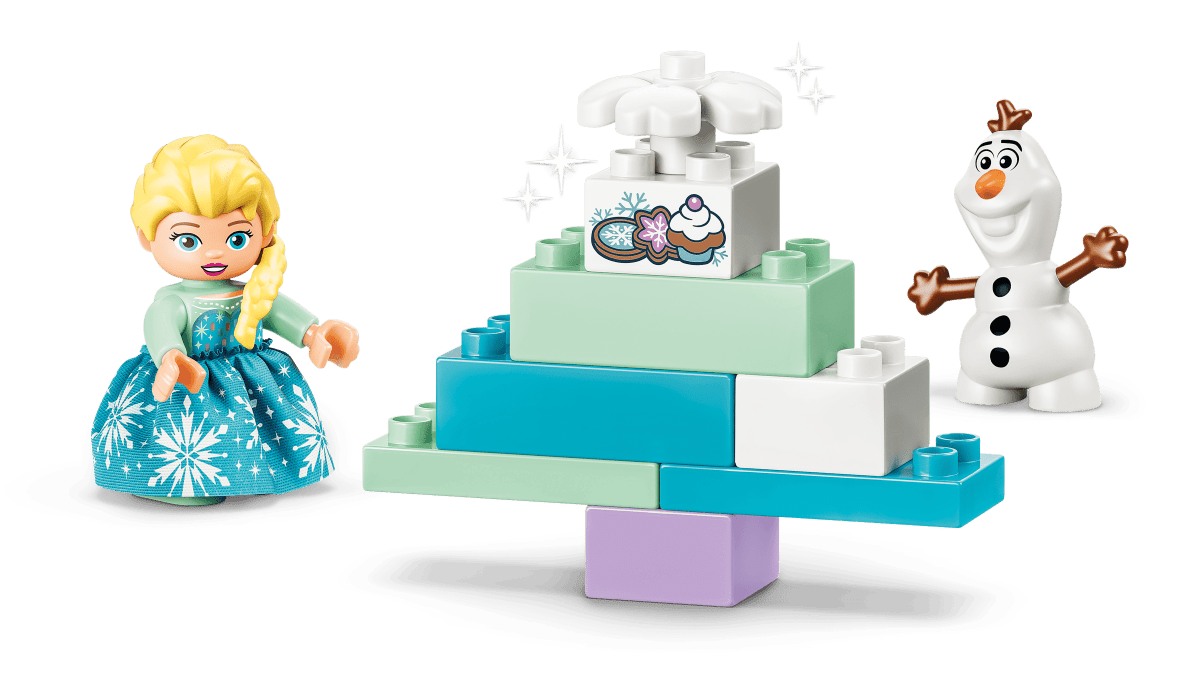 Frozen - Boîte créative avec Elsa et Olaf (37 pcs.) – LEGO® DUPLO® -Ensembles de jeu- Boutique LeoLudo-LEGO