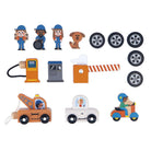 Garage en bois Ville - Cross Roads - Ensembles de jeu - Boutique LeoLudo - Tender Leaf Toys