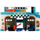 Garage en bois vintage à étages pour petites voitures - Ensembles de jeu - Boutique LeoLudo - Vilac