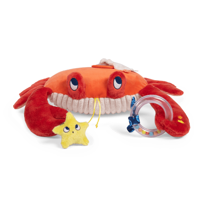 Grand crabe d'activités (34 cm) - Jouets d'éveil - Boutique LeoLudo - Moulin Roty