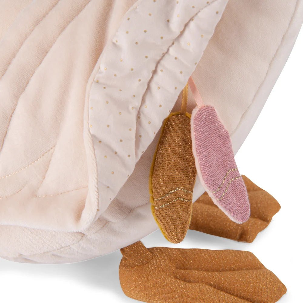 Grande peluche d'activités Cygne - La petite école de danse -Jouets d'éveil- Boutique LeoLudo-Moulin Roty