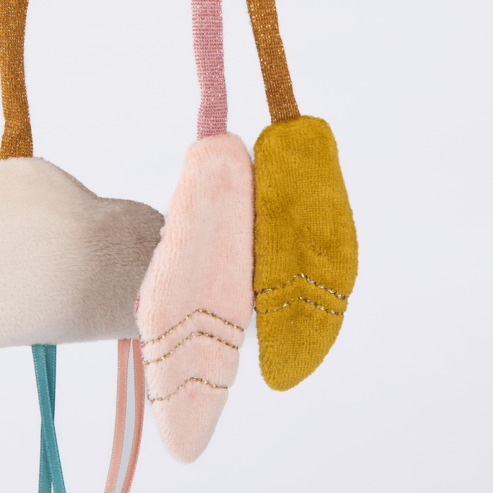 Grande peluche Spirale d'activités Cygne - Jouets d'éveil - Boutique LeoLudo - Moulin Roty