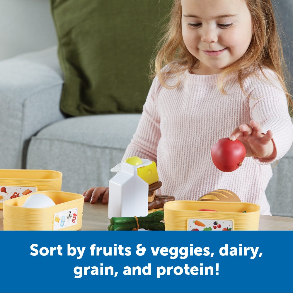 Groupes alimentaires Pick 'n' Sort New Sprouts - Jeux éducatifs - Boutique LeoLudo - Learning Resources