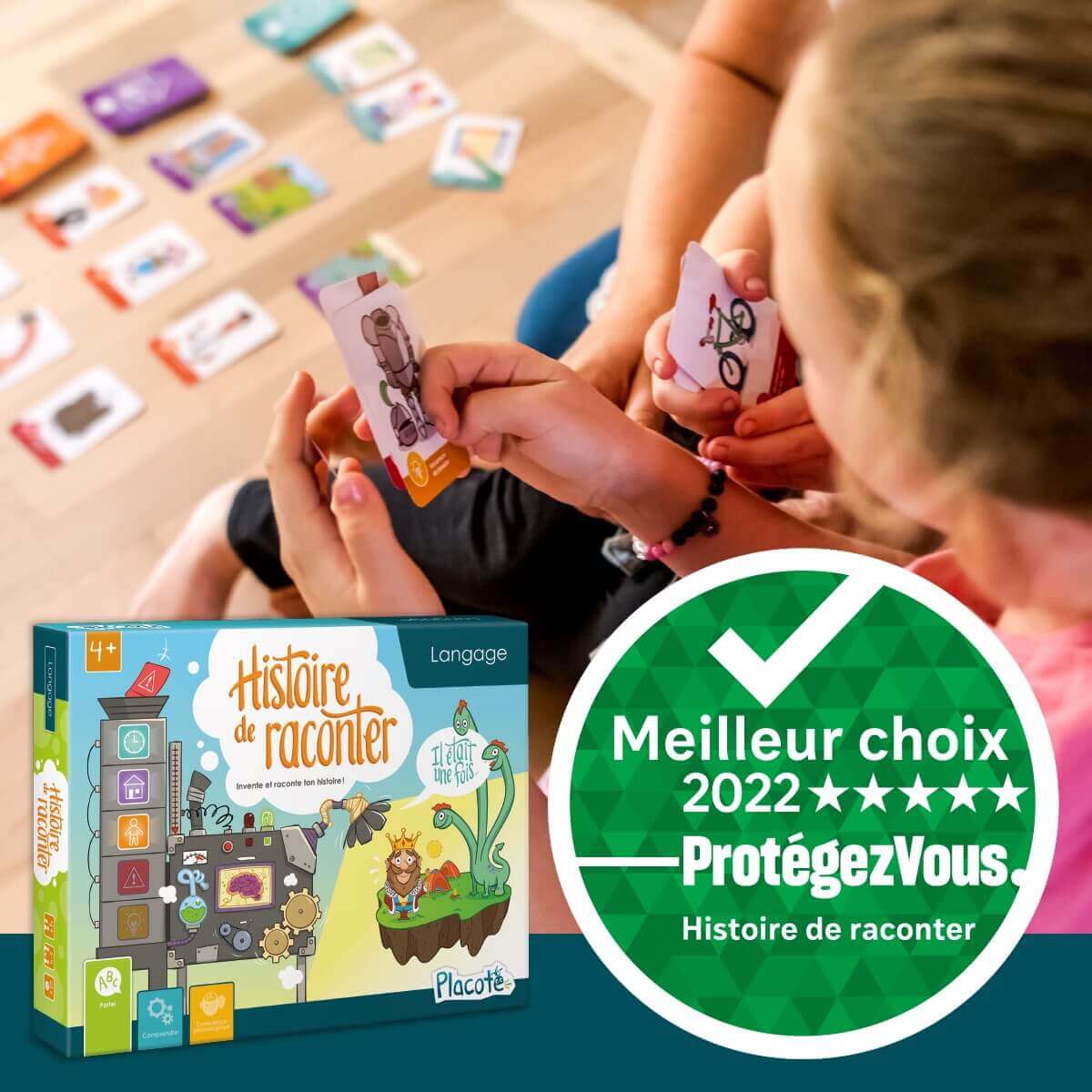 Histoire de raconter - Jeux de société - Boutique LeoLudo - Placote