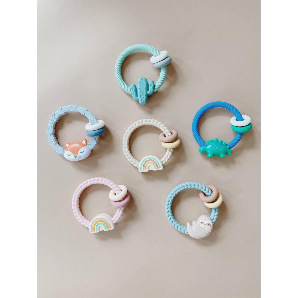 Hochet de dentition en silicone – Ritzy Rattle™ - Jouets de dentition - Boutique LeoLudo - Itzy Ritzy Canada