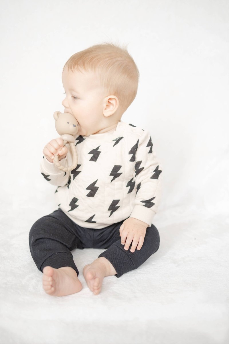 Hochet de dentition Shake & Smile -Jouets d'éveil- Boutique LeoLudo-Itzy Ritzy Canada