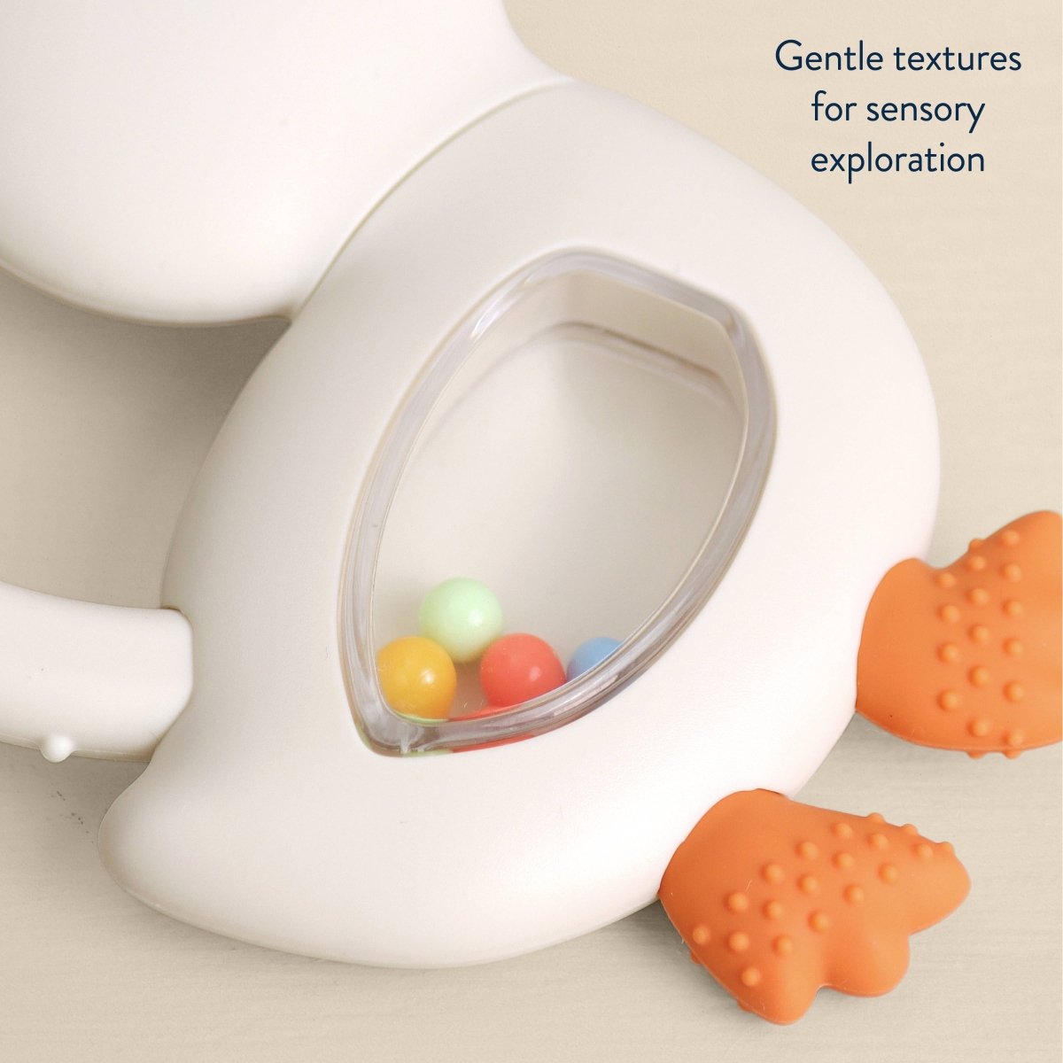 Hochet et jouet de dentition en silicone -Jouets d'éveil- Boutique LeoLudo-Itzy Ritzy Canada
