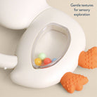 Hochet et jouet de dentition en silicone -Jouets d'éveil- Boutique LeoLudo-Itzy Ritzy Canada