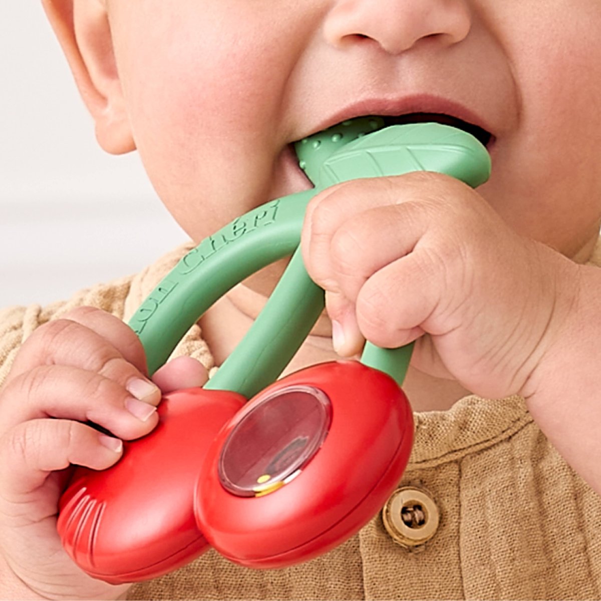 Hochet et jouet de dentition en silicone -Jouets d'éveil- Boutique LeoLudo-Itzy Ritzy Canada