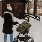 Housse hiver de siège d'auto - Collection classique - Kaki -Équipement bébé- Boutique LeoLudo-Petit Coulou
