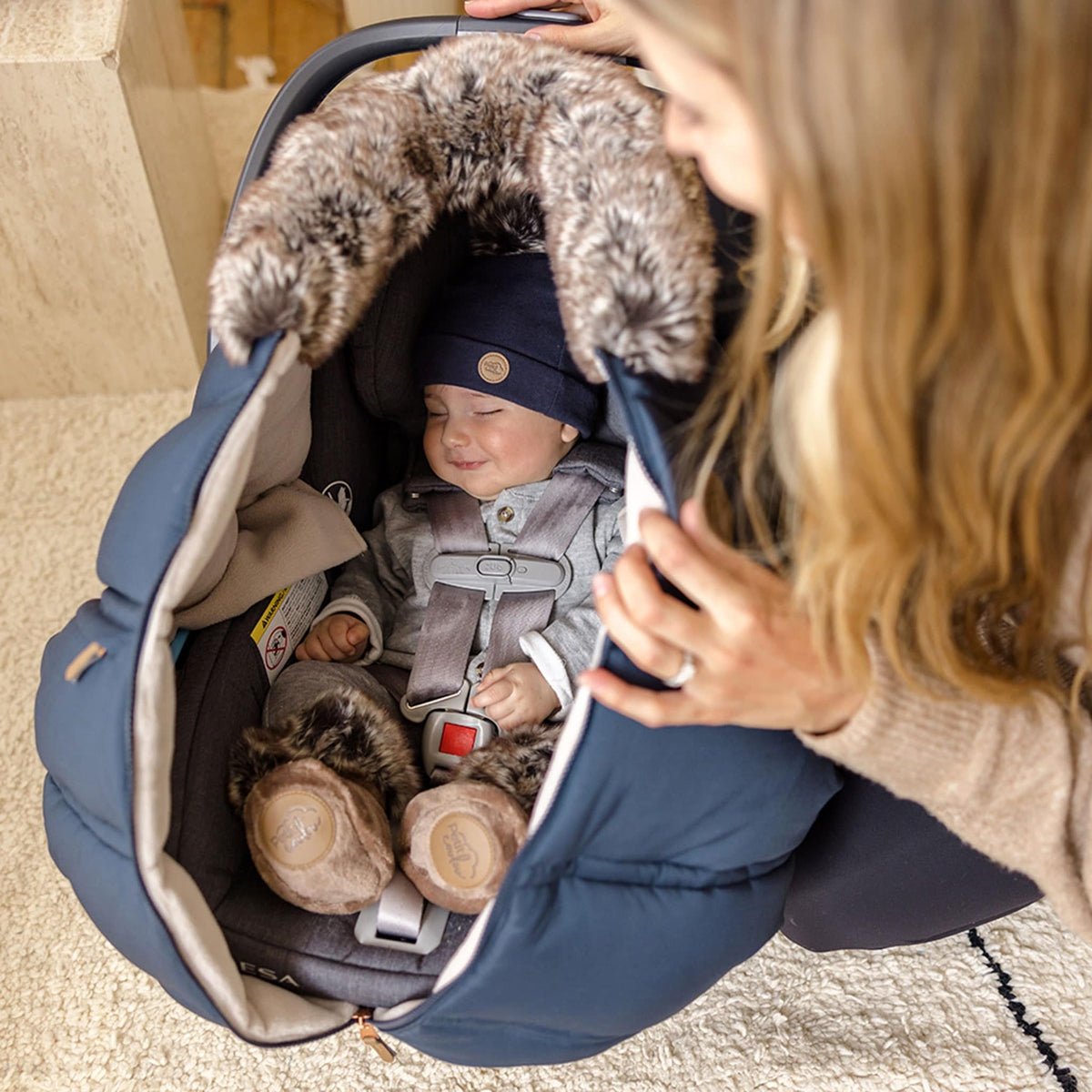 Housse hiver de siège d'auto - options de couleur -Équipement bébé- Boutique LeoLudo-Petit Coulou