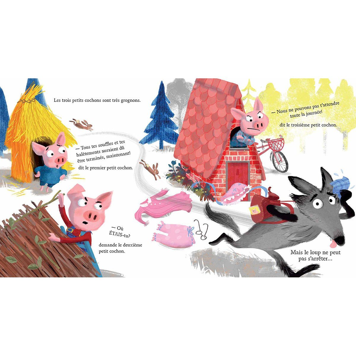 Il n'y a pas de grand méchant loup dans cette histoire - Livres - Boutique LeoLudo - Scholastic