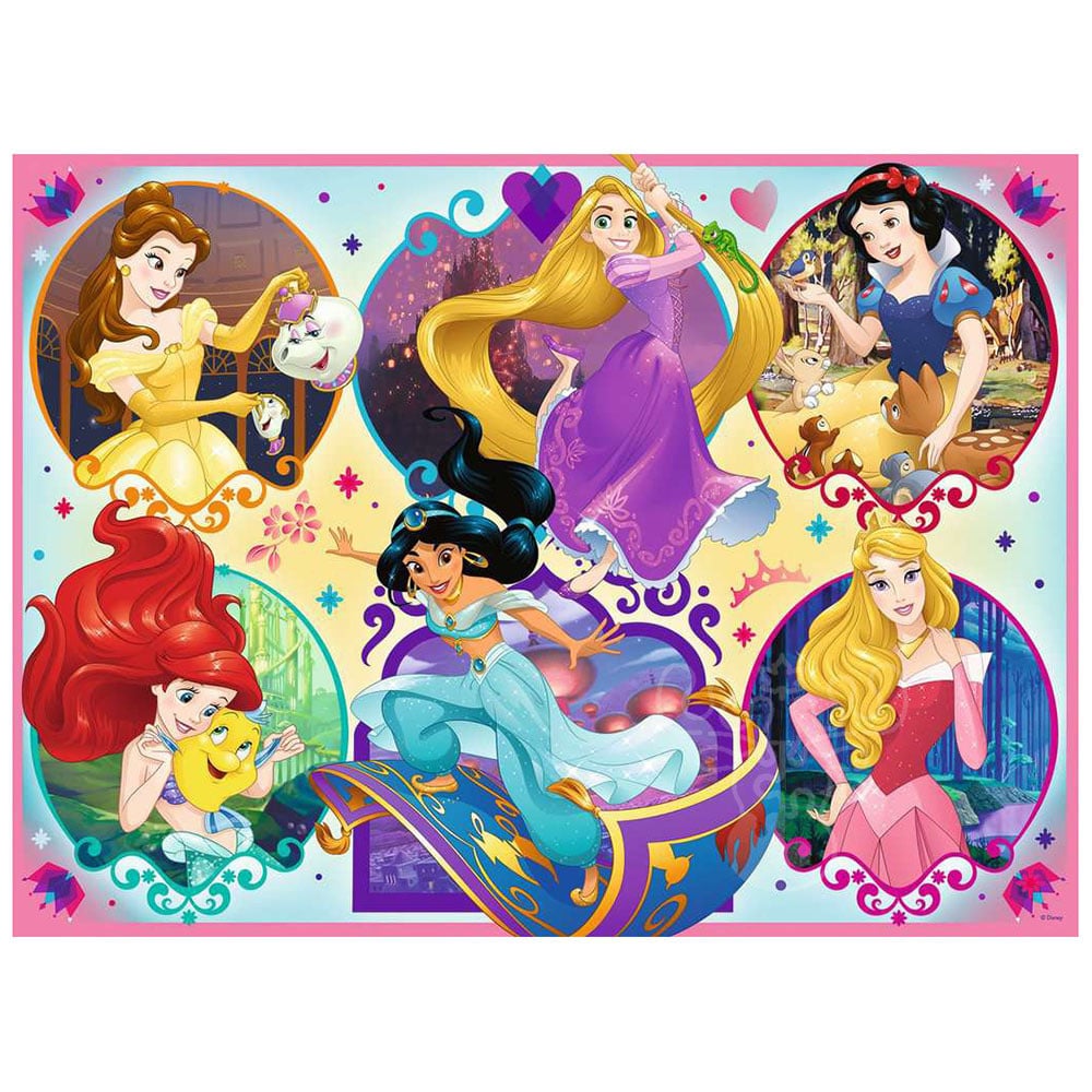 Puzzle Disney XXL - Princesses Be Strong, Be You (100 pcs)-Ravensburger-Boutique LeoLudo