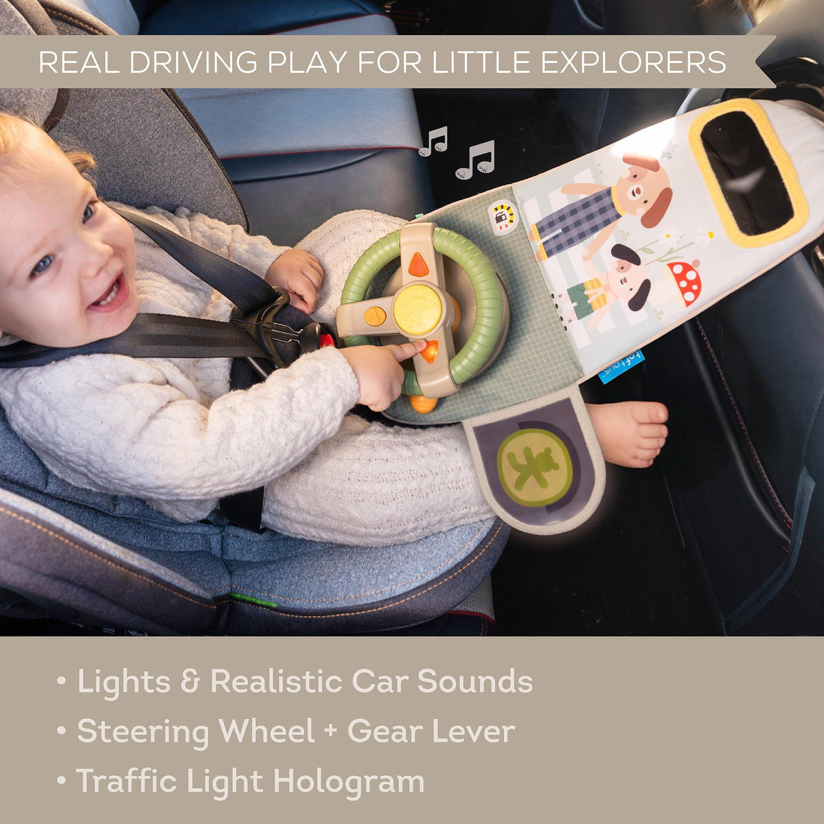 Jouet de voyage Drive & Discover - Taf Toys