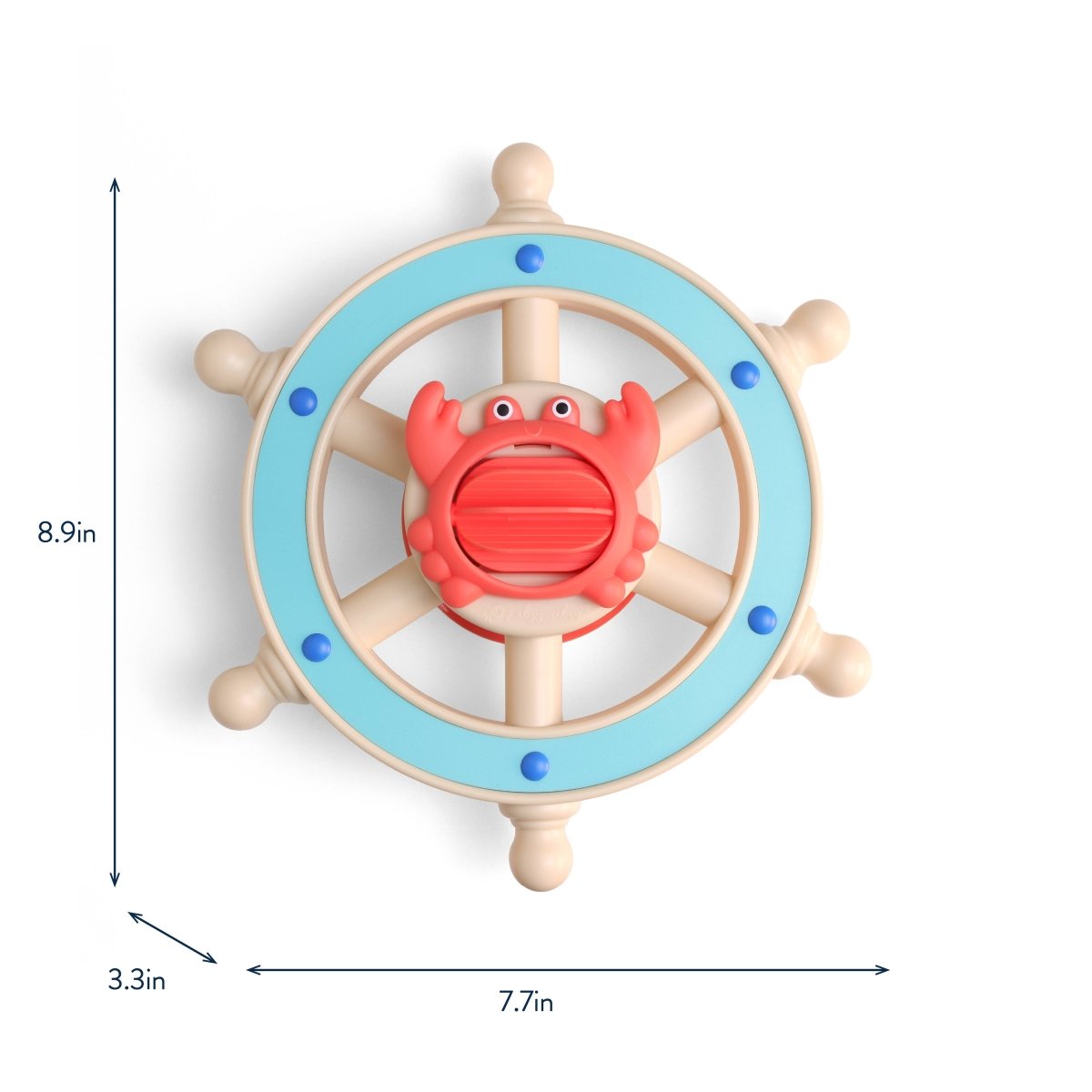 Itzy Captain™ – Volant d’activités sensoriel -Jouets d'éveil- Boutique LeoLudo-Itzy Ritzy Canada