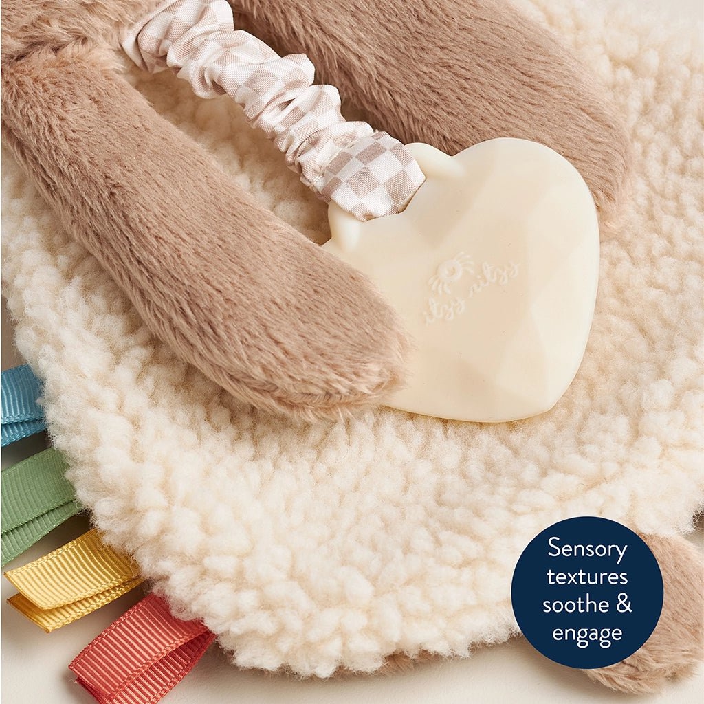 Itzy Friends Lovey™ – Doudou sensoriel -Jouets d'éveil- Boutique LeoLudo-Itzy Ritzy Canada